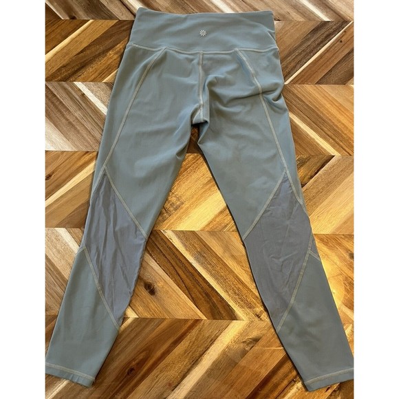 Athleta Womens small Lace‎ Luxe Mesh High Waist Yoga leggings Workout pants - Picture 5 of 7